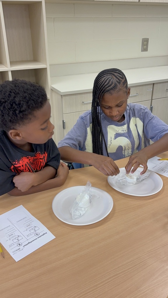 Fifth grade makes explosion in science experiment! 