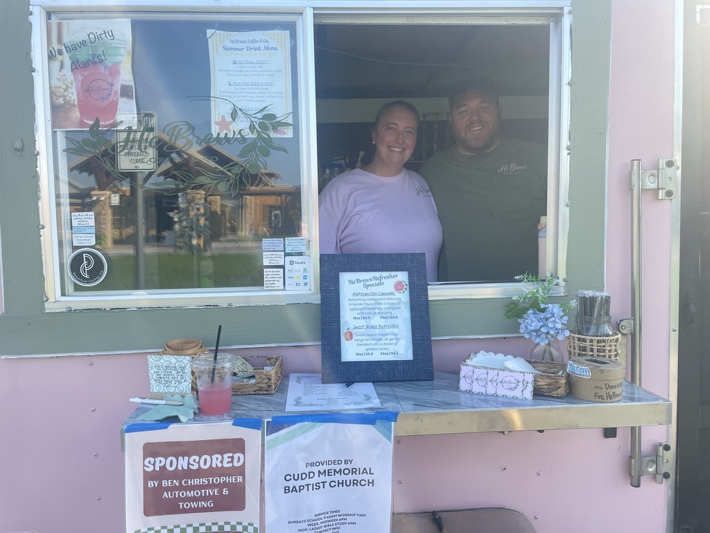 Teachers are excited about coffee and drinks from He Brews Coffee!