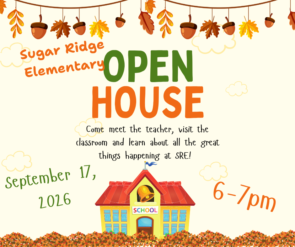 open house flyer 9/17/26  6-7 pm