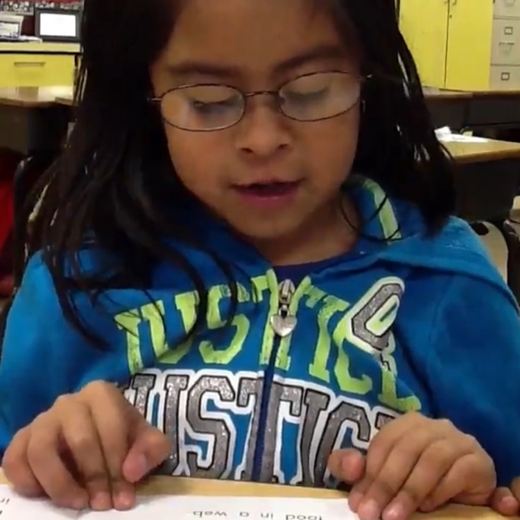 child reading