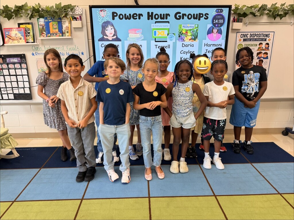 Mrs. Hers' students have perfect attendance! 