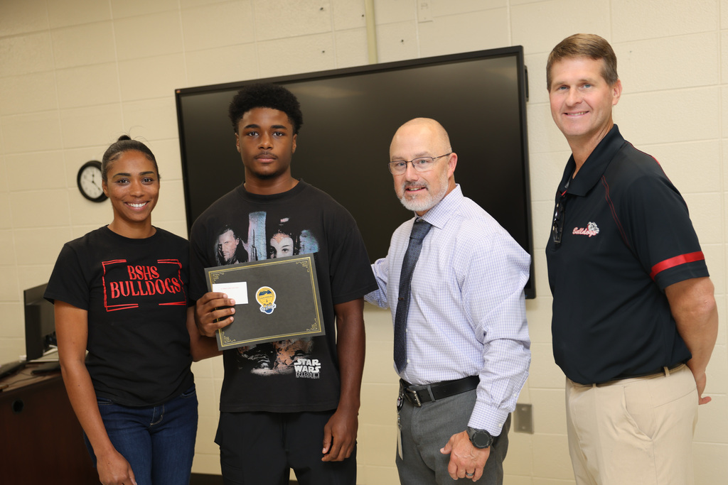 Jerry Calhoun from Boiling Springs High School is our Student Athlete of the Week