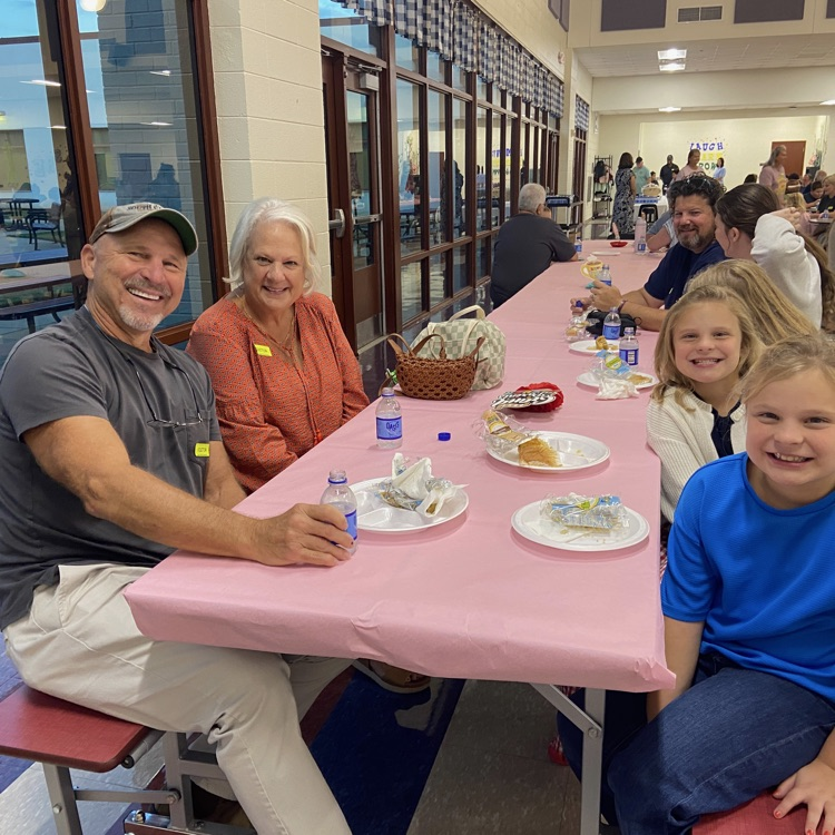 Students and their grands 