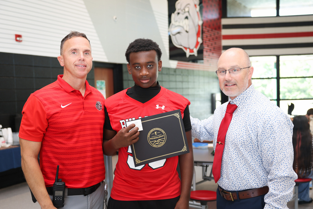 DJ Tate from Boiling Springs Middle School is our Student Athlete of the Week