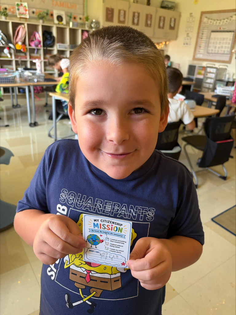 Second grade are learning and practicing being good citizens! 