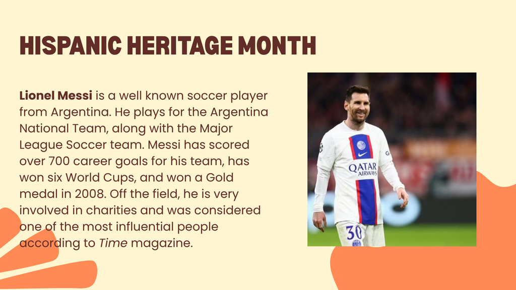 Hispanic Heritage Month! 