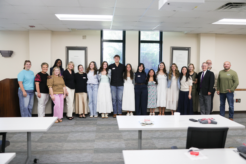 The Boiling Springs High School Teacher Cadets Visit the District Office
