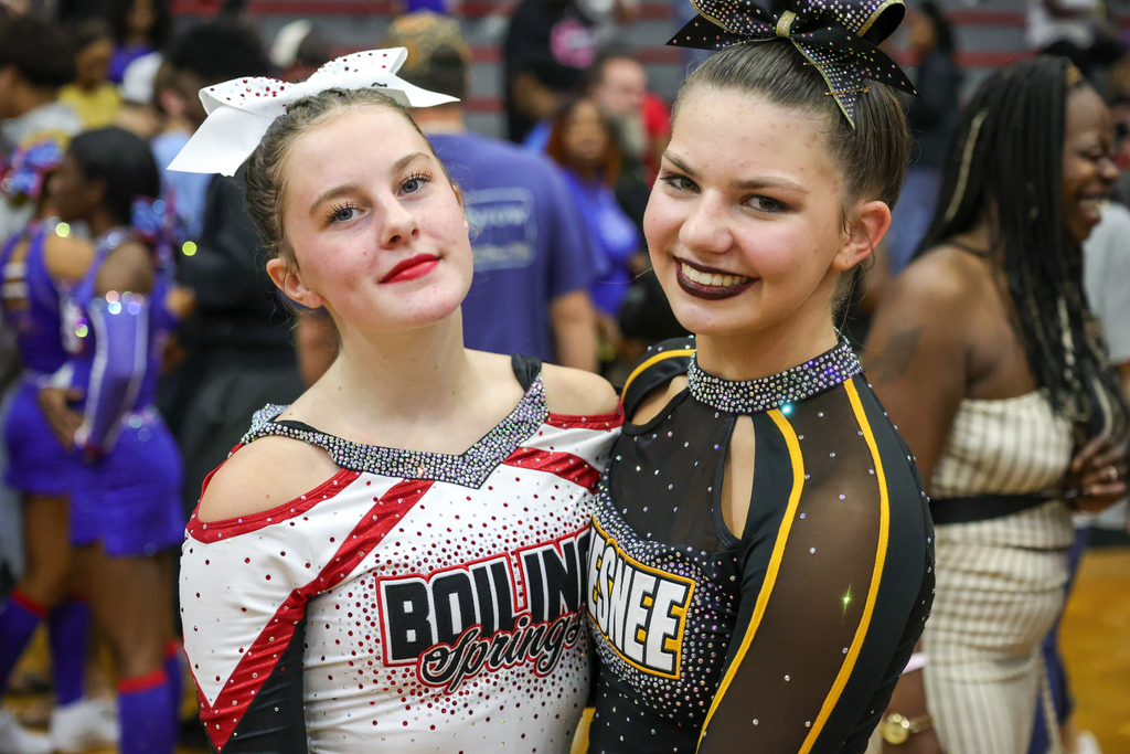 Our Eagle and Bulldog Competitive Cheer Teams Came Together to Host the Clawdown Classic