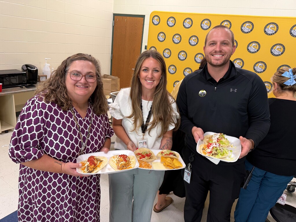 Our CES Faculty and Staff enjoying a delicious Taco Party
