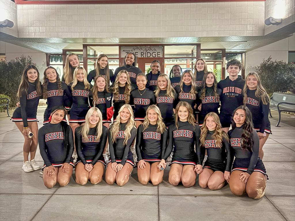 Cheerleaders from Boiling Springs High School Greet Sugar Ridge Elementary Students