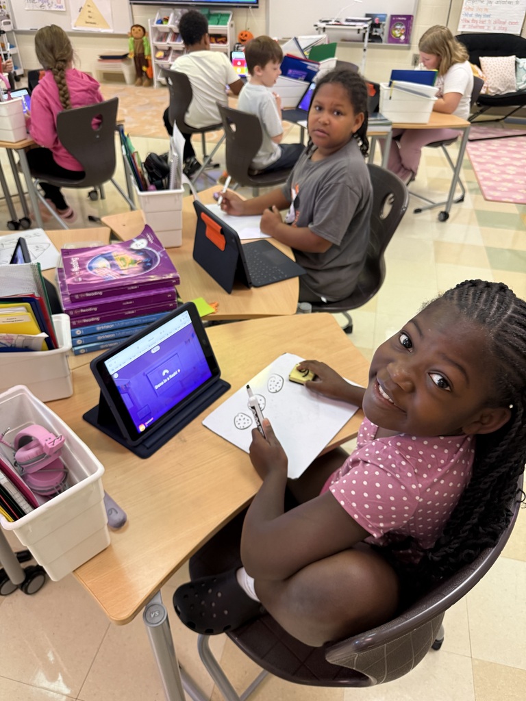 Third grade does math! 