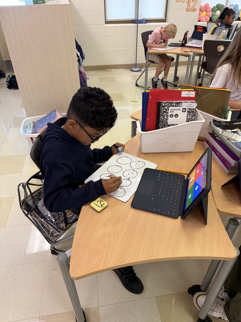 Third grade does math! 