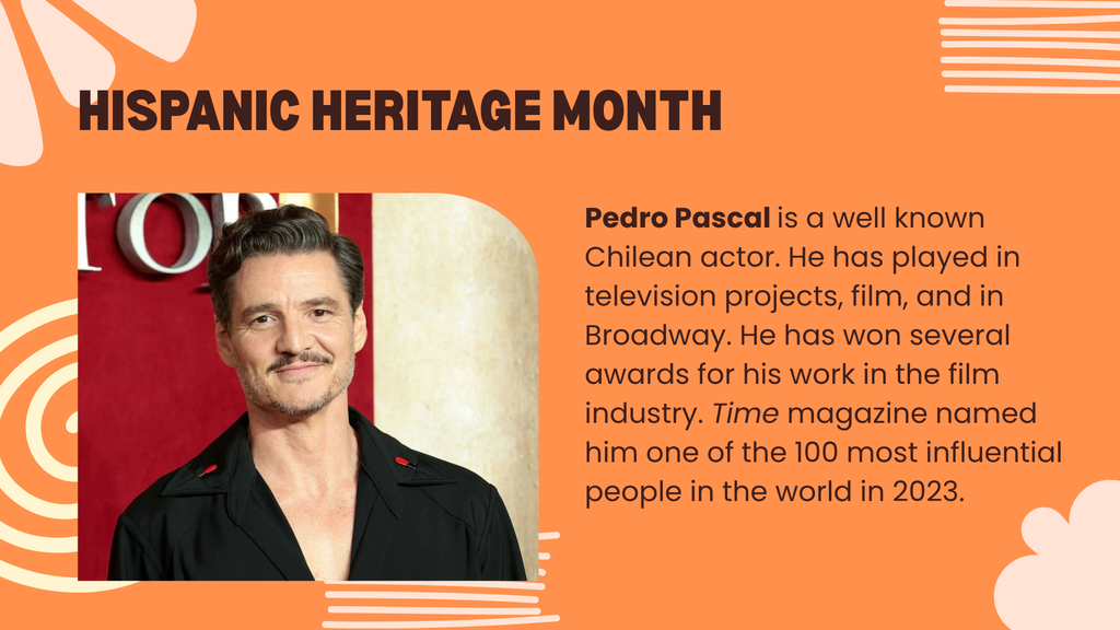 Hispanic Heritage Month! 