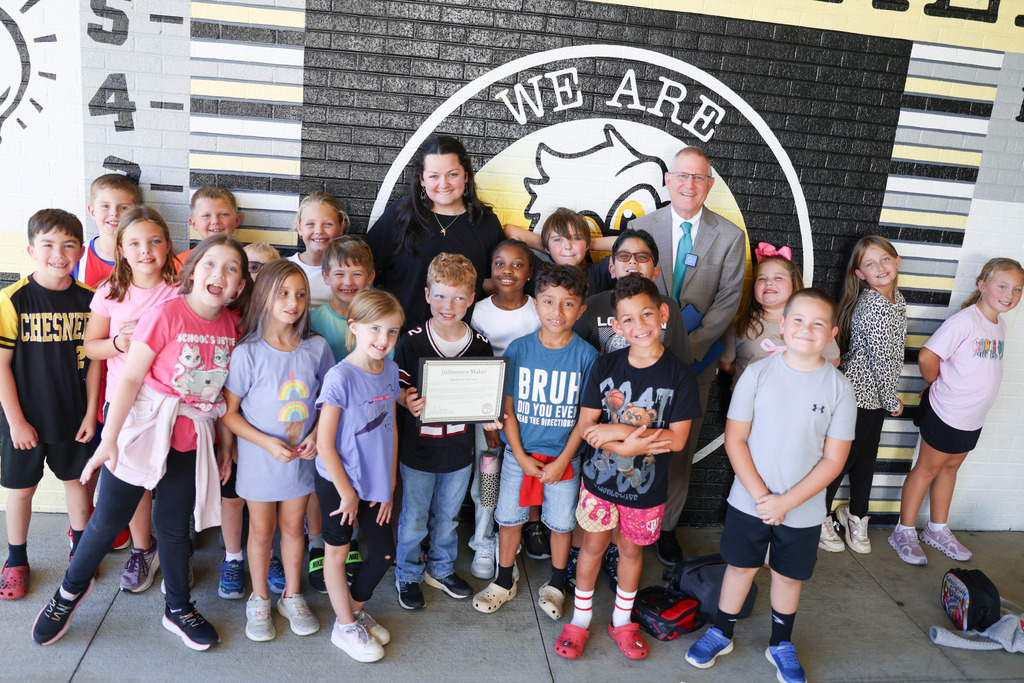 Ms. Reeves from Chesnee Elementary School is our Difference Maker of the Week