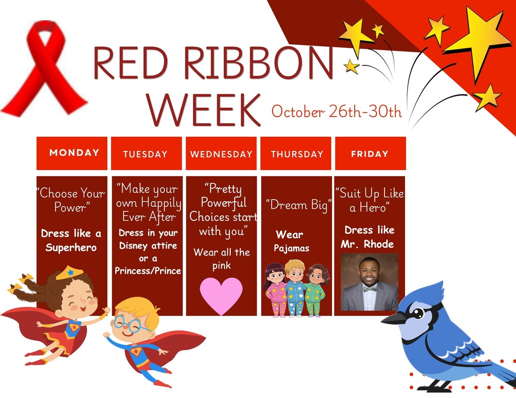 Red Ribbon Week calendar! 