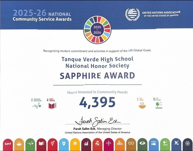 National Community Service Award