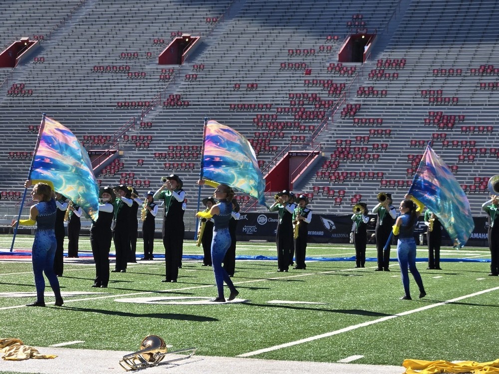 Color Guard at Arizona Stadium