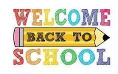 Welcome Back to School