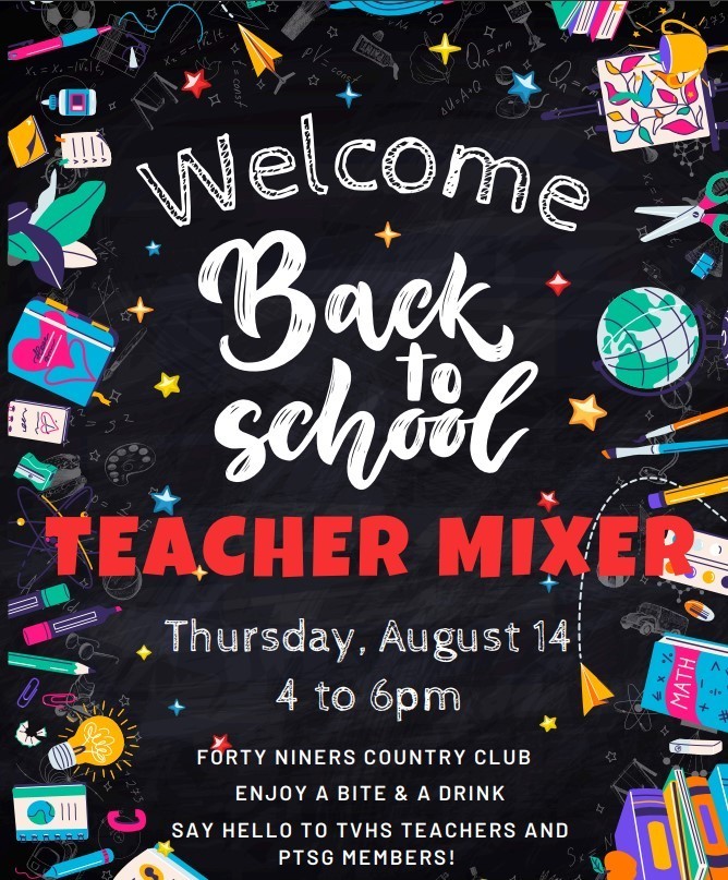 Parent Teacher Mixer Flyer