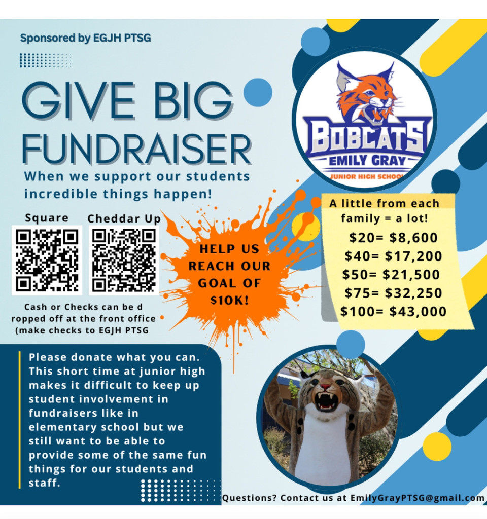 Give Big Fundraiser PTSG