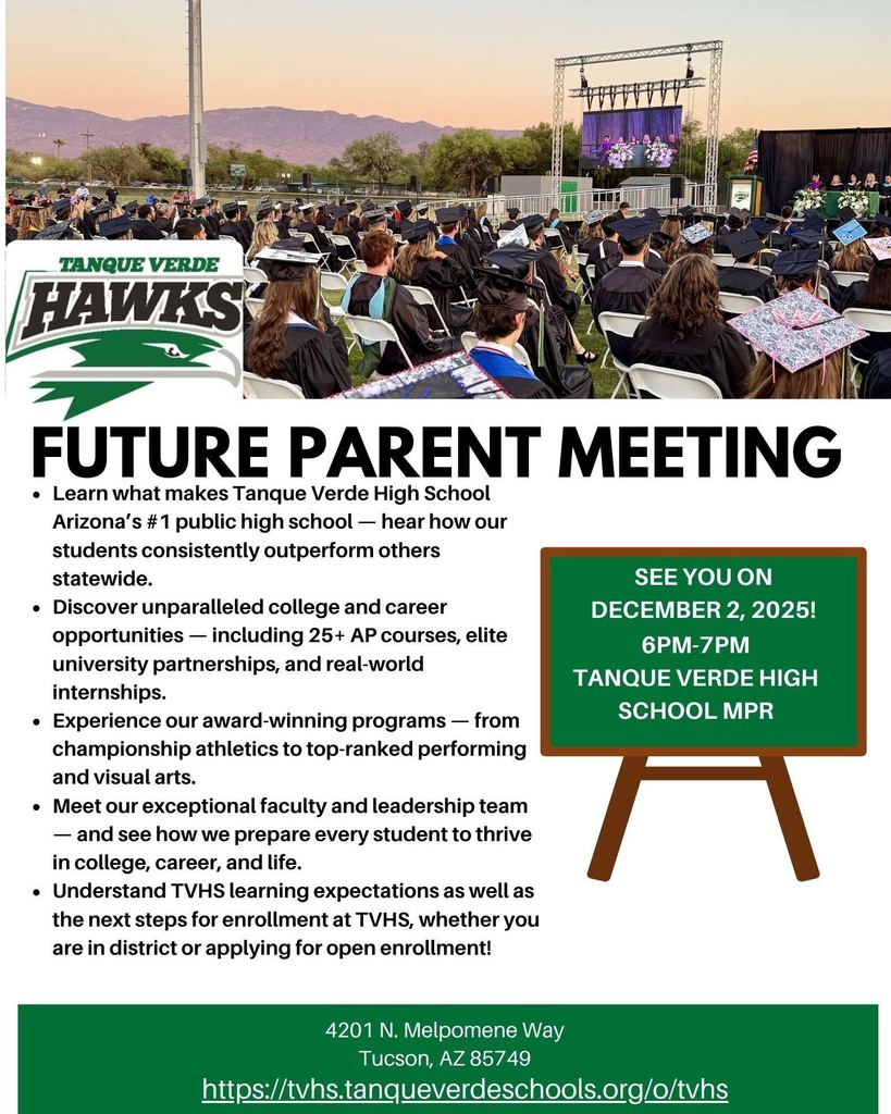 TVHS Parent meeting poster