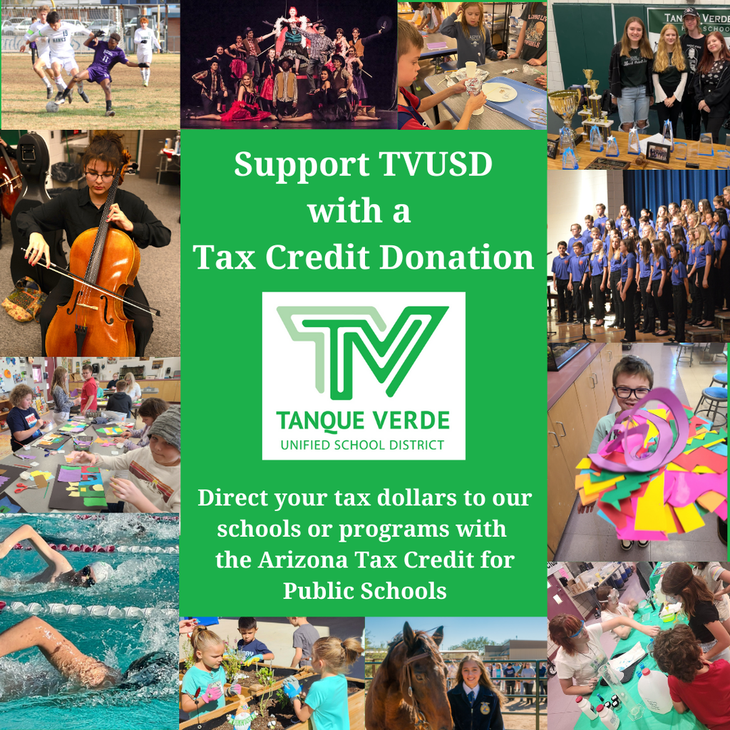 Support TVUSD with a Tax Credit Donation