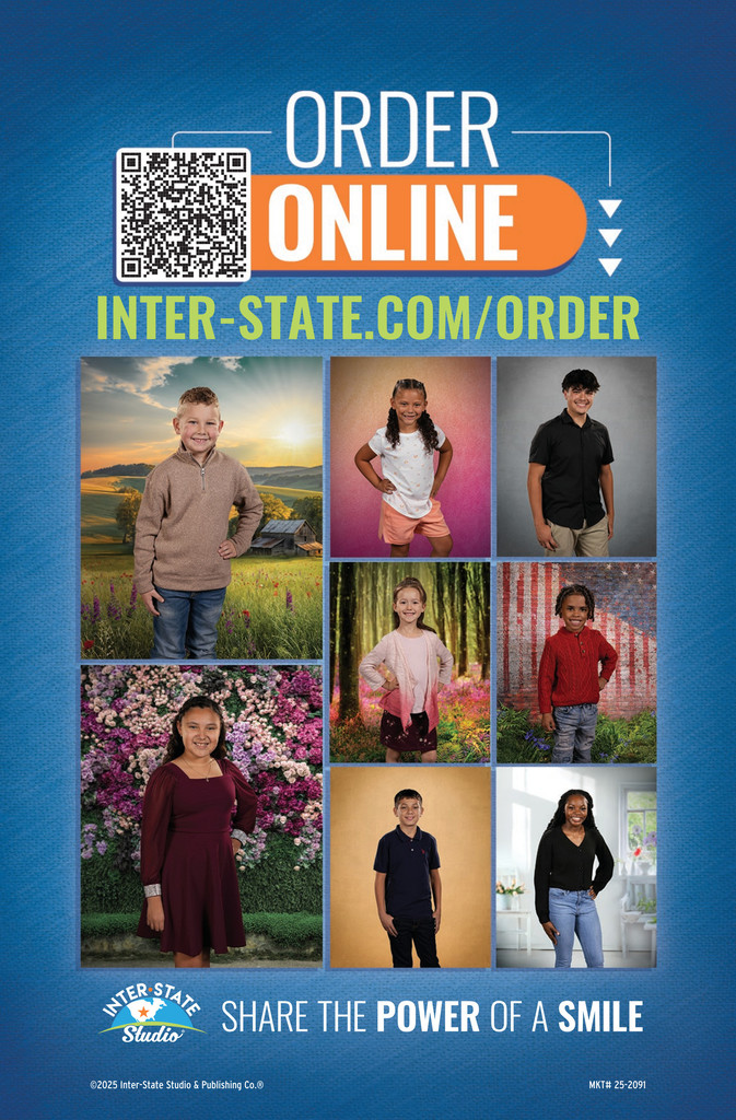 ORDER ONLINE INTER-STATE.COM/ORDER SHARE THE POWER OF A SMILE ©2025 Inter-State Studio & Publishing Co. 