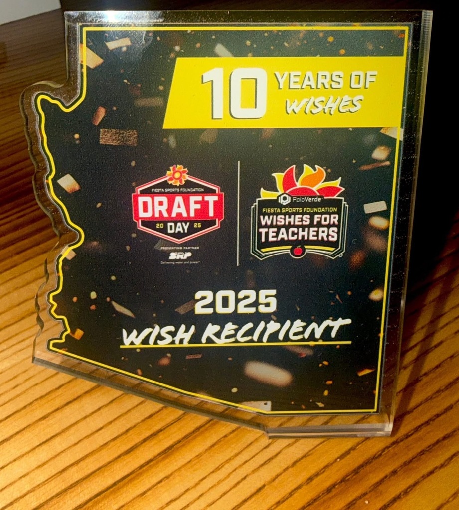 Holly Lopez Wishes for Teachers Award