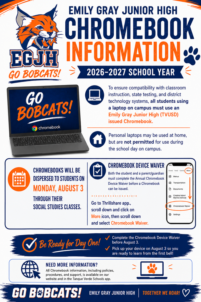 Chromebook Waiver Information