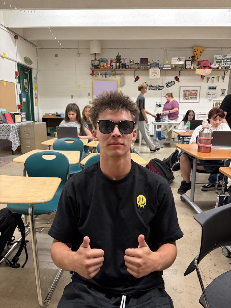 George Fletcher thinks high school is fun because of the upperclassmen.