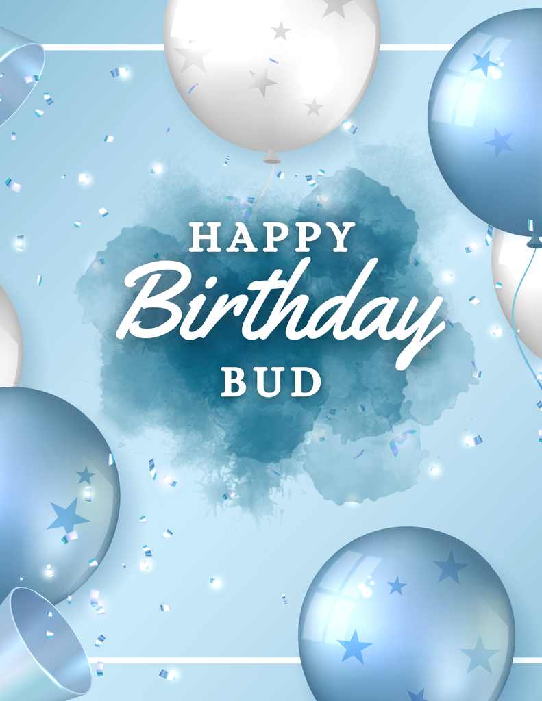 bud bday