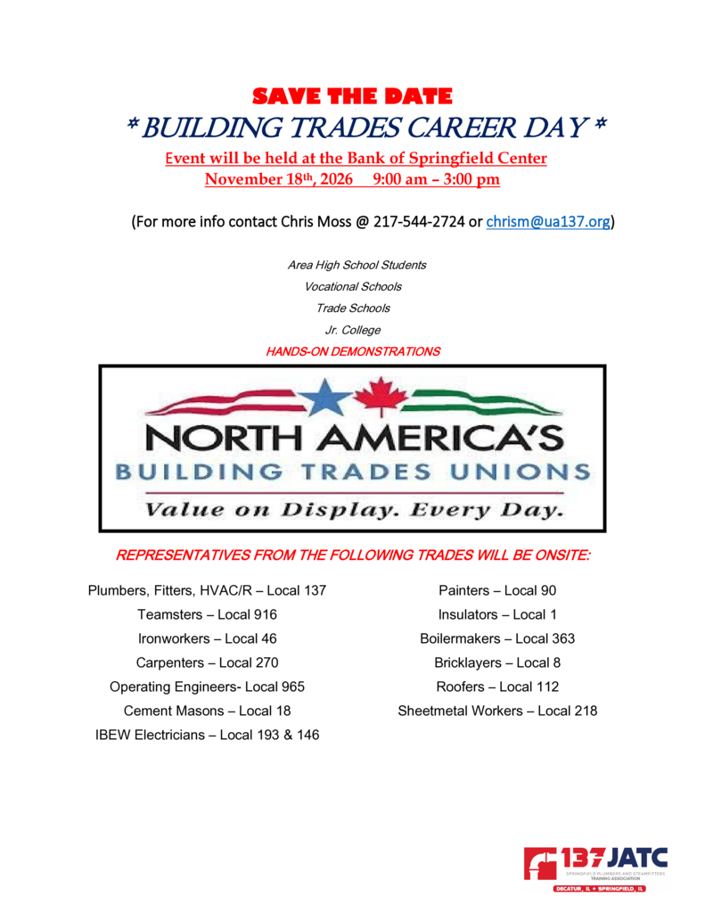 Building trades career day
