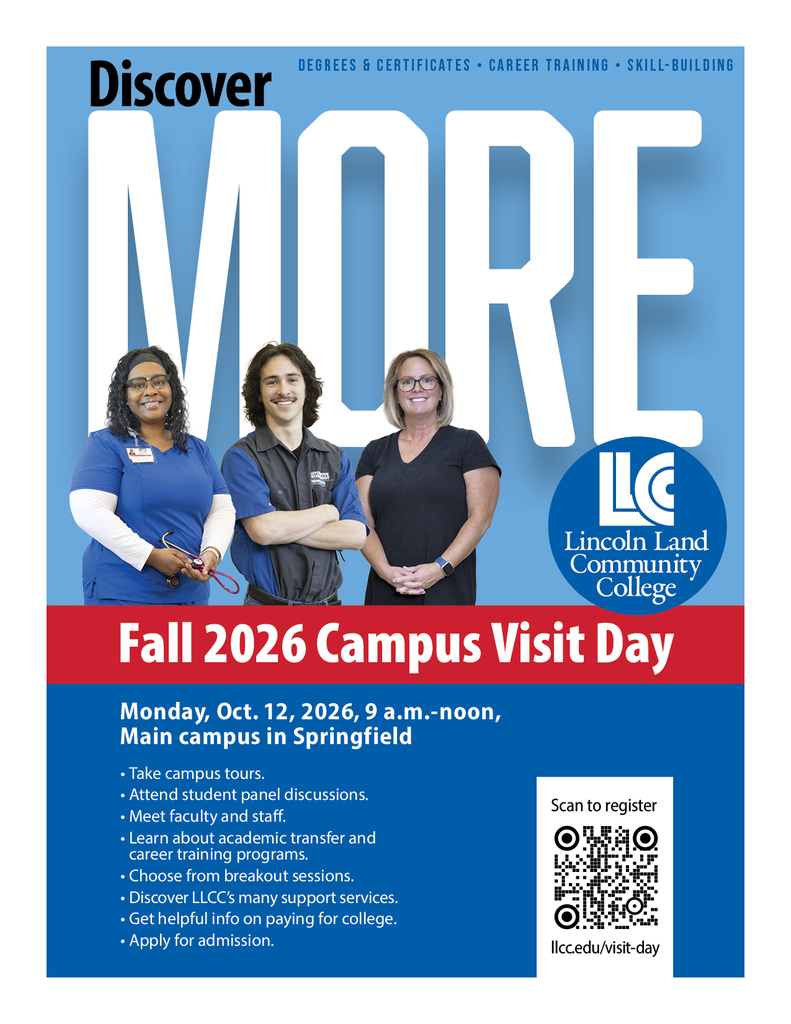 Fall 2026 LLCC Campus Visit Day