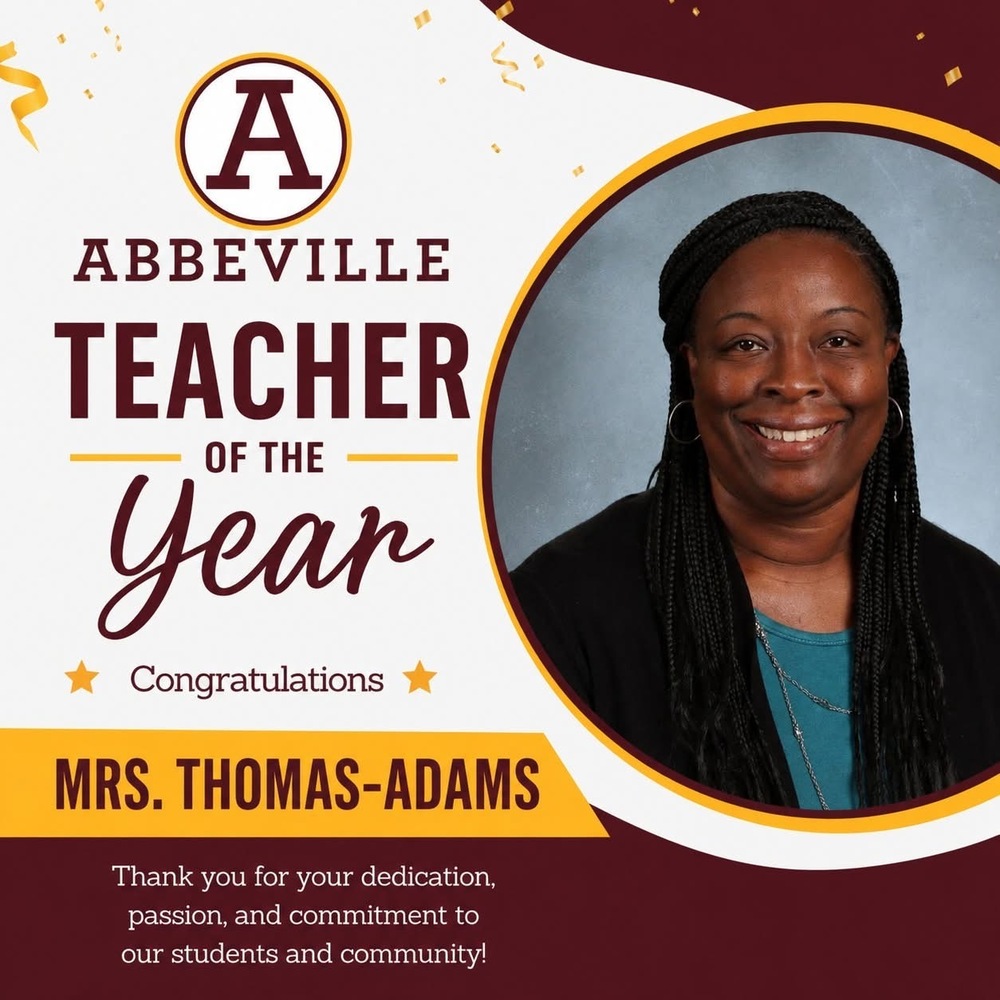 AHS Teacher of the Year: Felicia Thomas-Adams