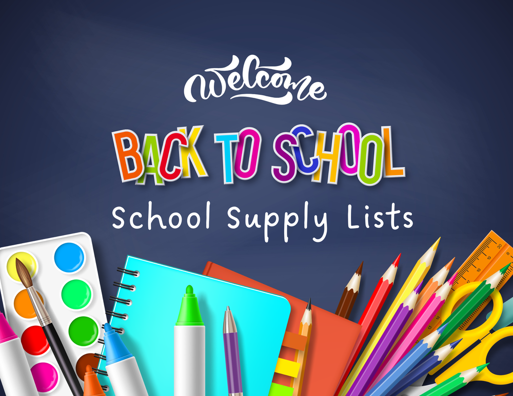 supply list clipart