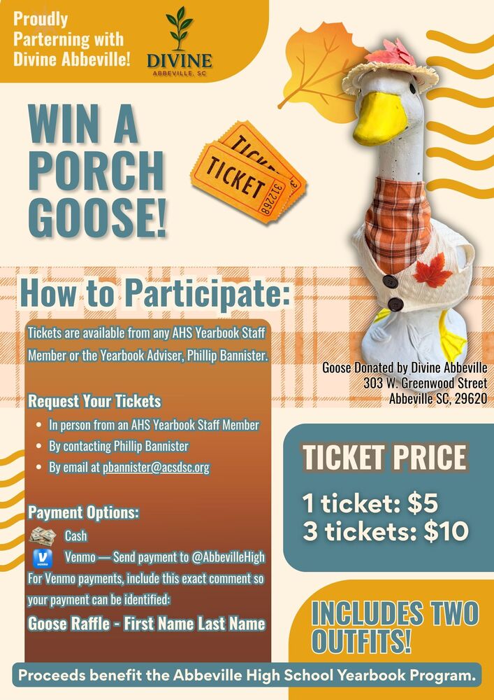 Win a Porch Goose!