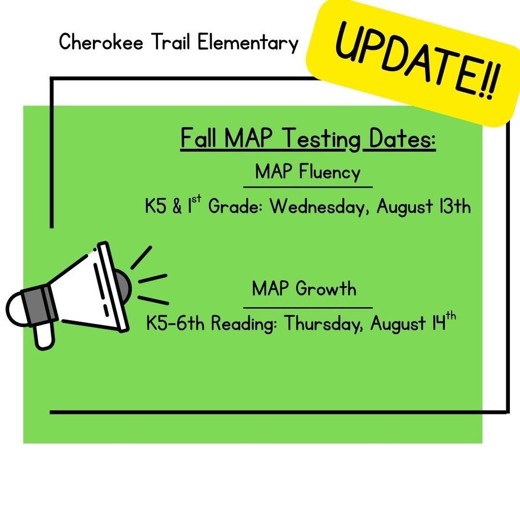 Fall MAP Test Dates