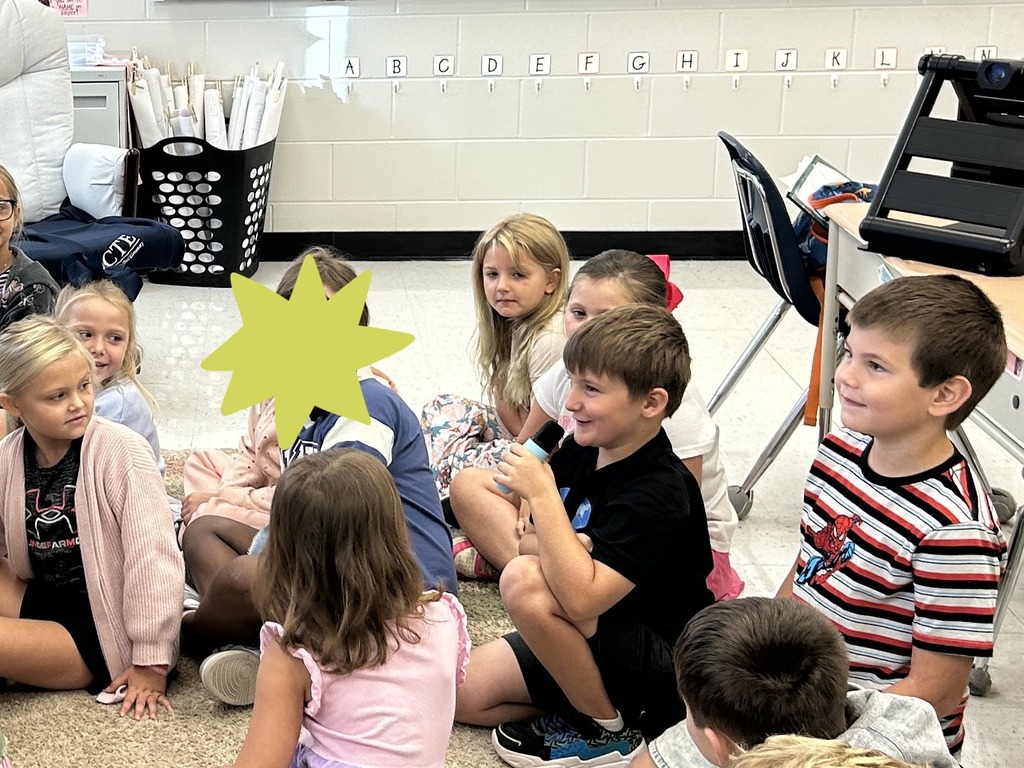 students responding to question