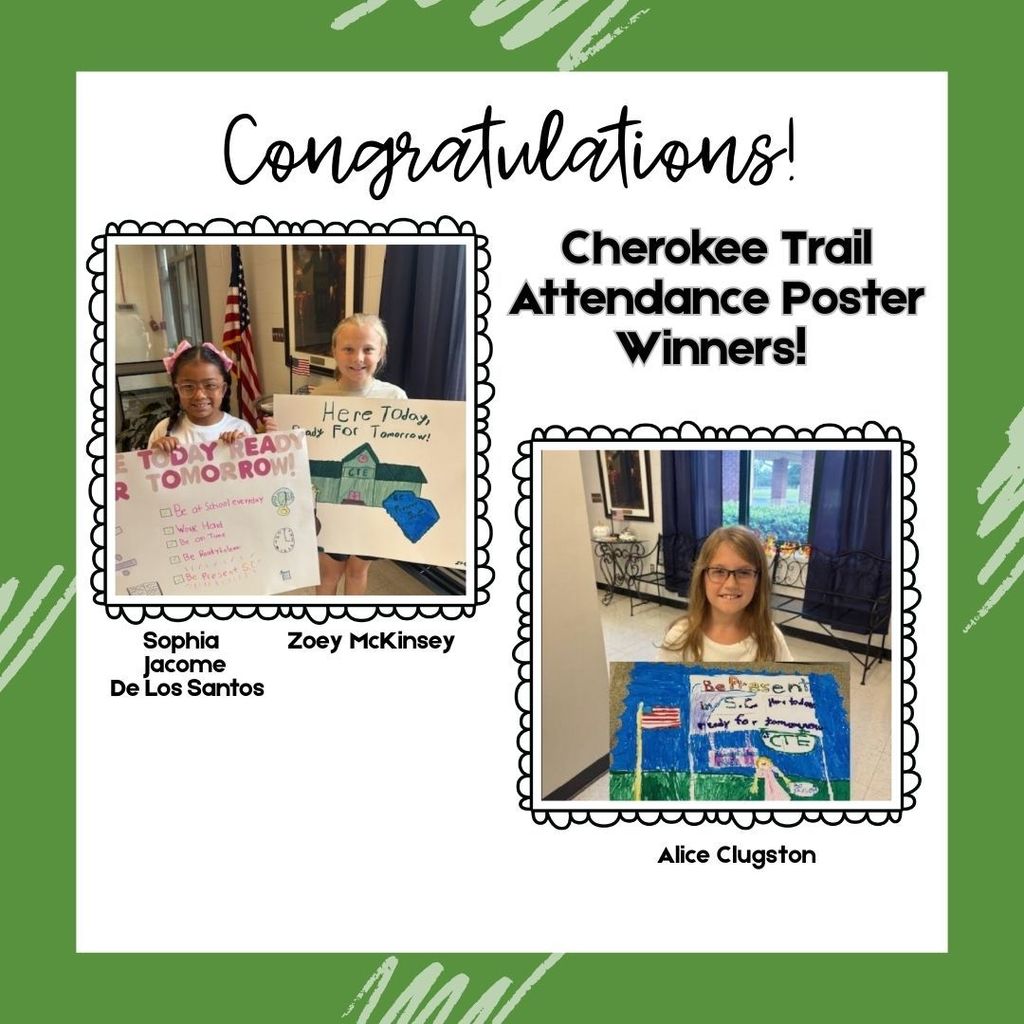 Poster contest winners