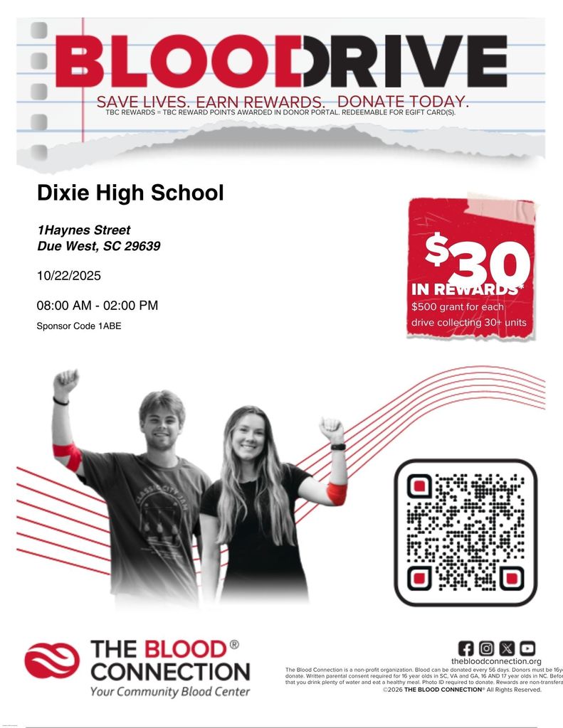 Blood Drive Flyer