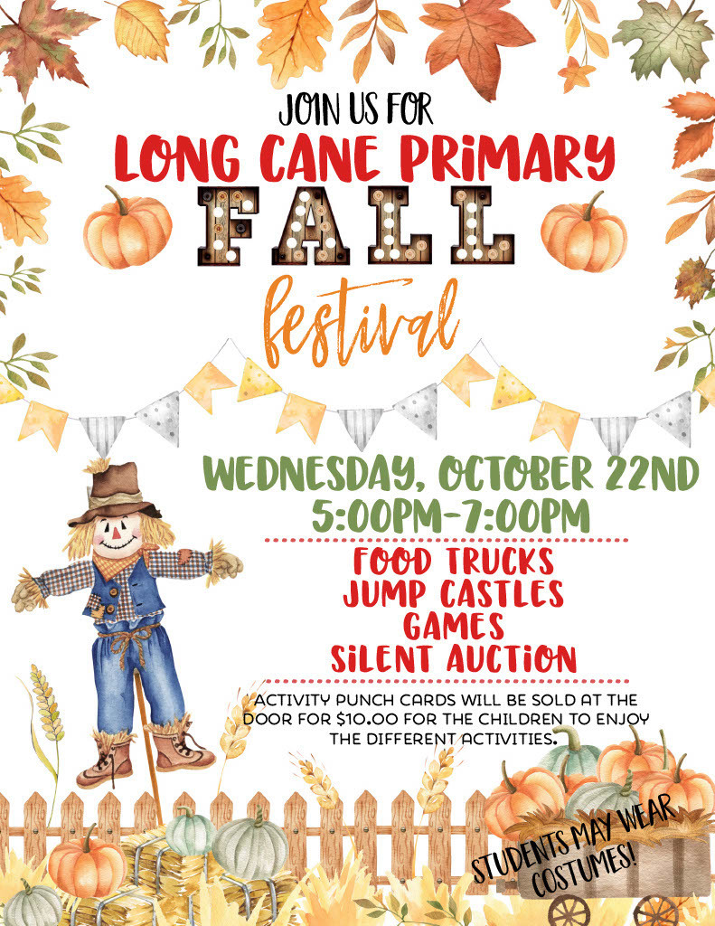 fall leaves and text on white background