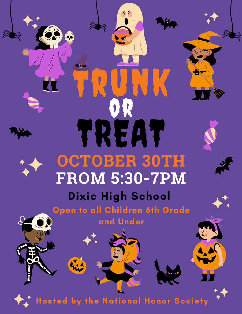 DHS Trunk or Treat Information