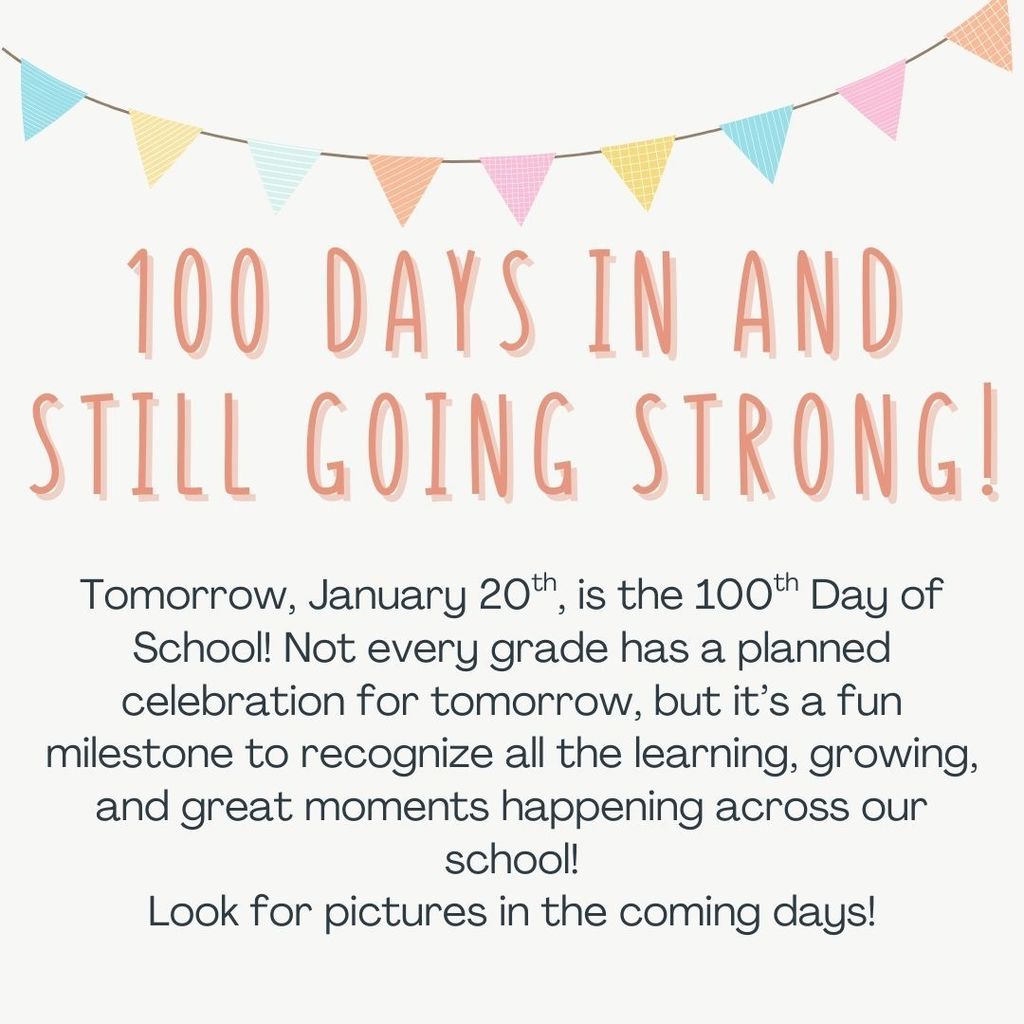 100 days of school
