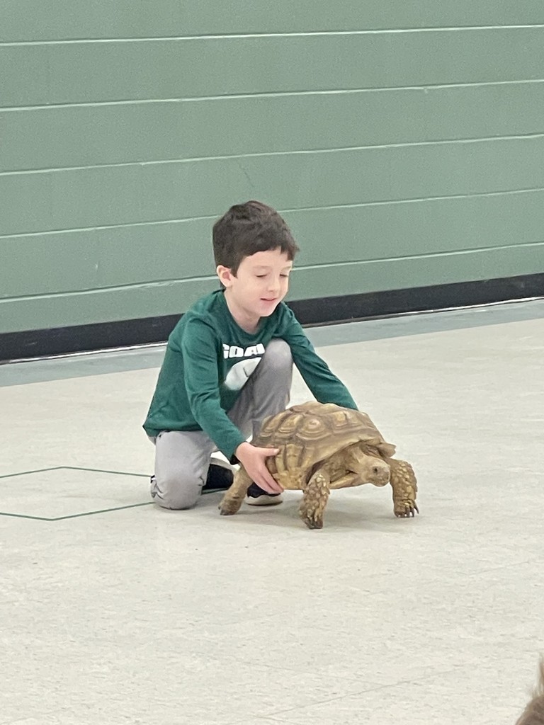 student participating in carolina critters program
