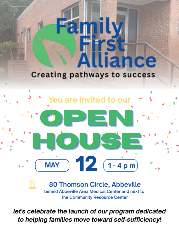 family first alliance open house information