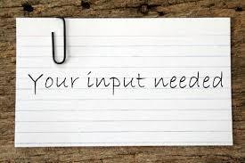 Input Needed