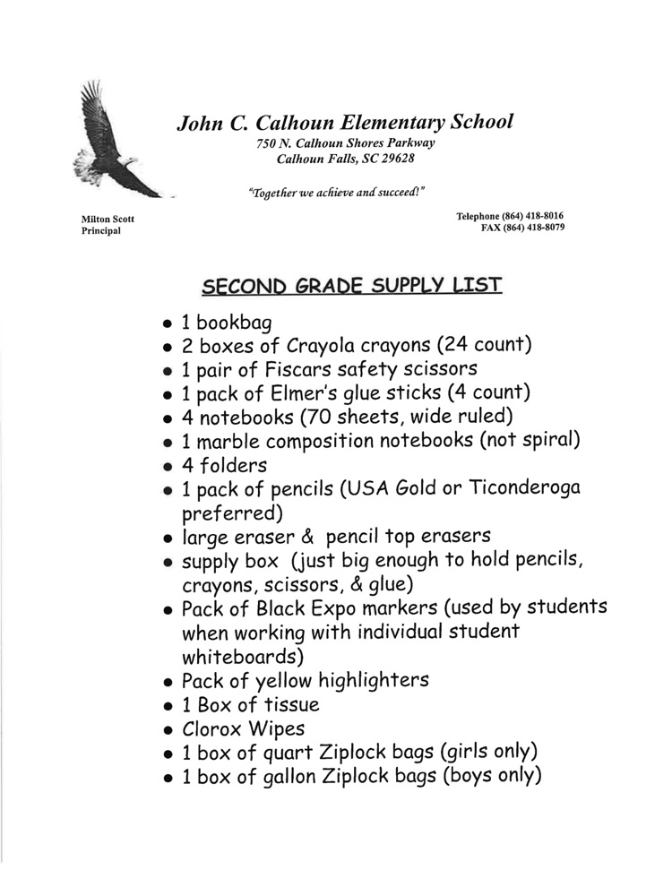 Supply List