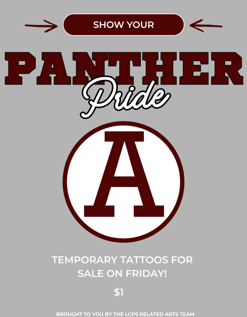 garnet and white text on gray background