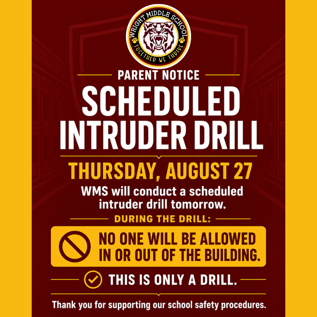 Intruder Drill Notice