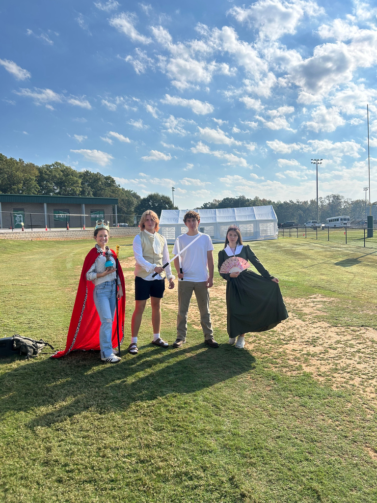 Students dressed for their Hamlet performance